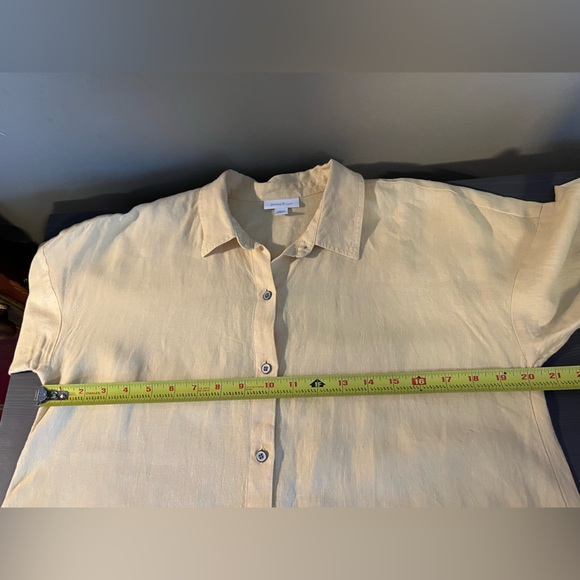 J Jill Pure Jill Linen MIDI Shirt Dress - Picture 4 of 5